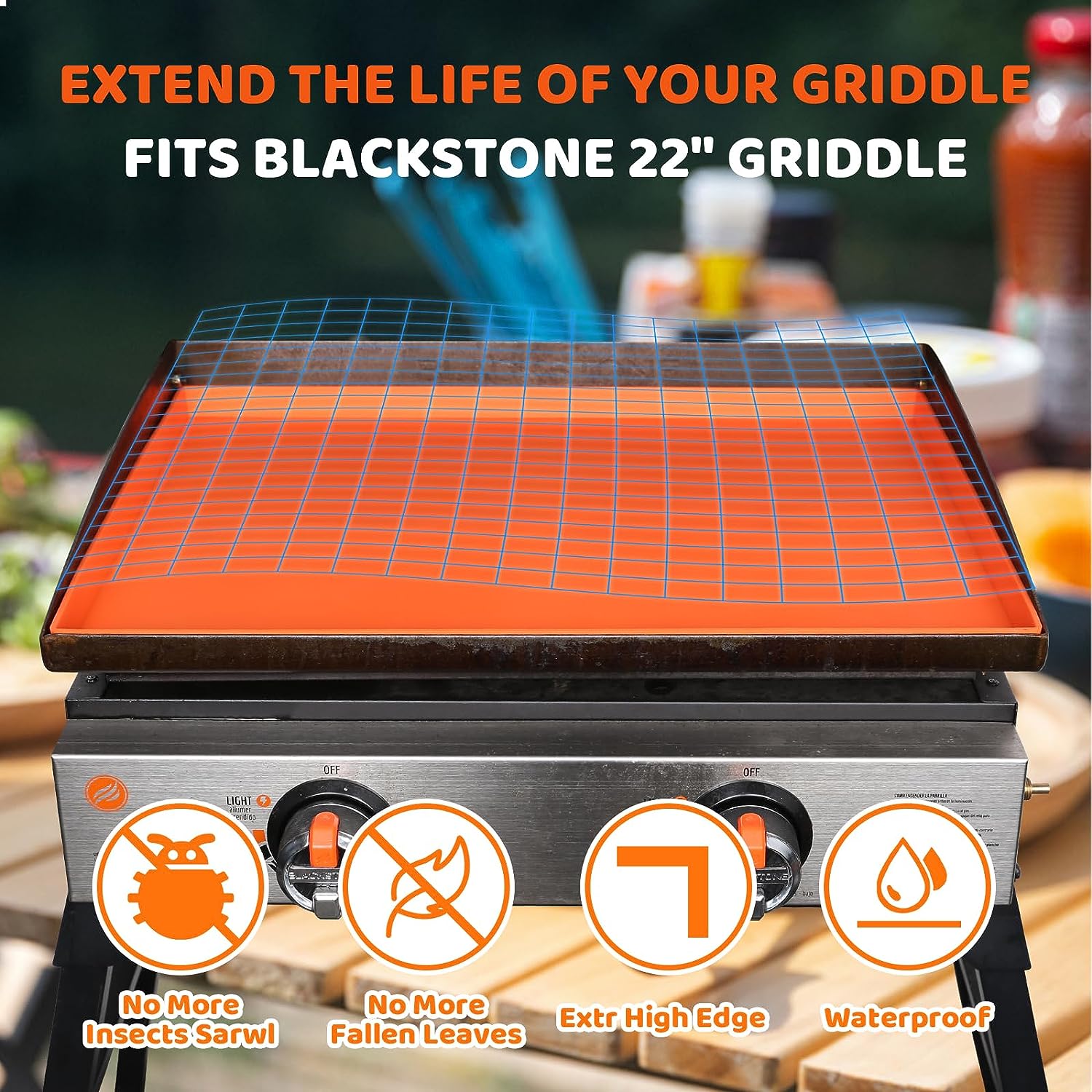 Griddle mat barbeque grill accessories tools for blackstone Griddle mat barbeque grill accessories tools for blackstone