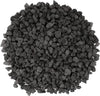 Black Lava Rock 10 Pounds 0.3-0.6'' Volcanic Lava Stones for Indoor Outdoor Fire Pits Fireplaces Gas Grill and Landscaping