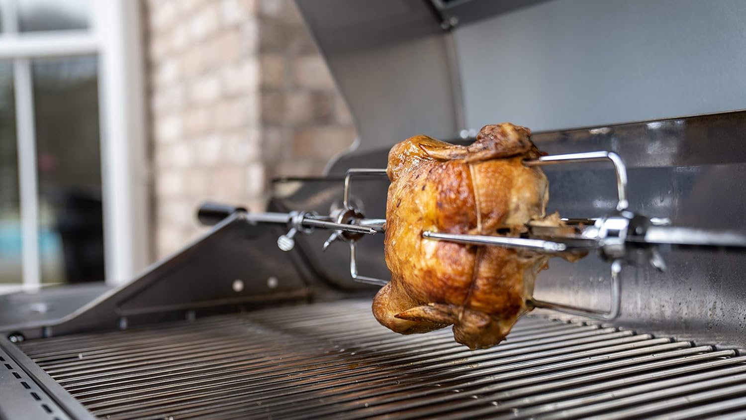 Stainless Steel Rotisserie Kit For Monument Grills