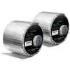 2-Pack Double Bubble Foil Insulation Roll, 6" x 25 ft Reflective HVAC Pipe & Duct Wrap, Weatherproof Thermal Insulation for Attics, Windows, Garages