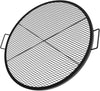 36 Inch Heavy Duty X-Marks Fire Pit Cooking Grill Grates with Support X Wire, Outdoor Camping Cookware Accessories