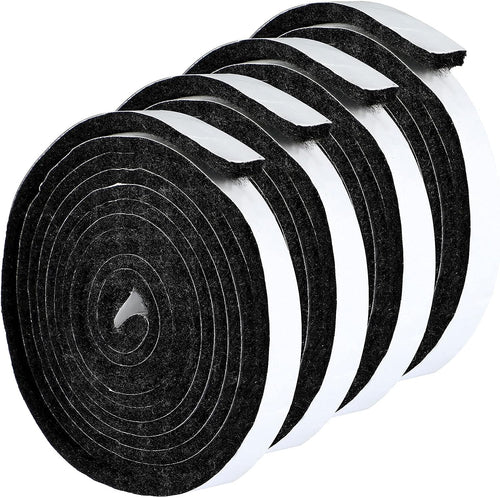 26 Feet 1/2'' Width, 1/8'' Thick Universal Grill and Smoker Gasket Tapes Kit for all Barbecue Grills