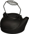 Humidifying Iron Kettle Stove Humidifier, Wood Stove Fireplace Cast Iron Kettle with Chrome Handle
