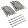 Grill Burner, Heat Plates Kit fits Kirkland 720-0432 Gas Grill
