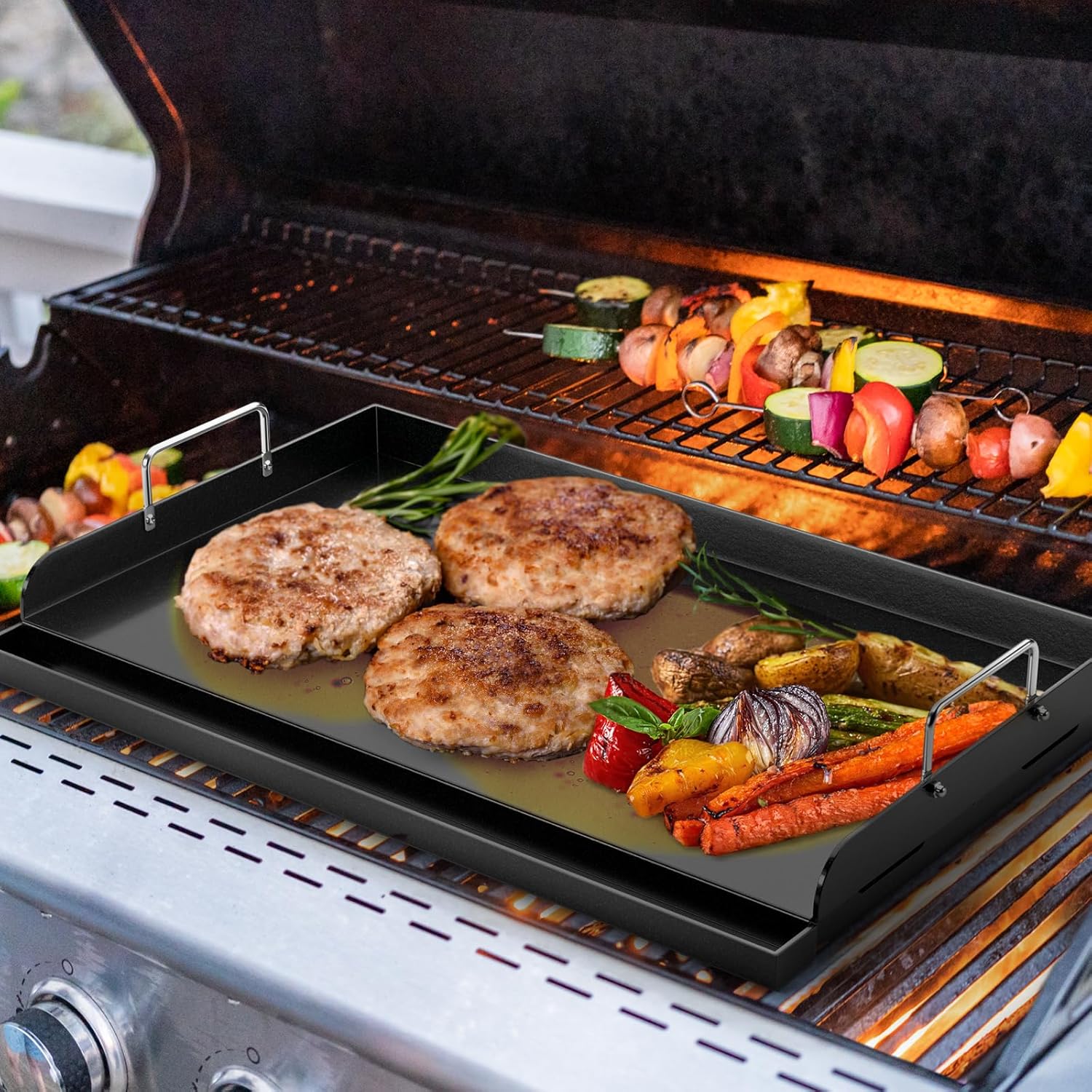 Gas Stove Flat Top Griddle Plate Gas Hob Gas Bbq Griddle Plate Ceramic Griddle Barbqtime Griddle