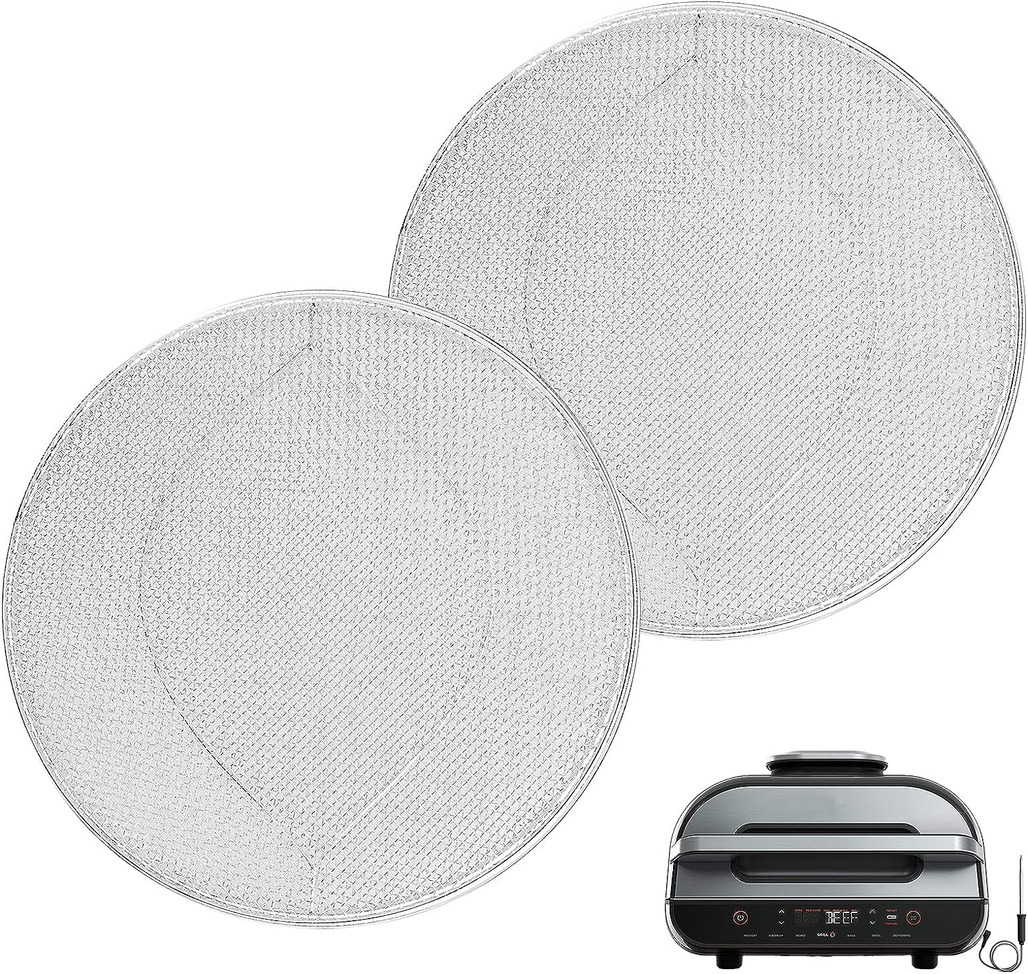 Splatter Shield For Ninja Foodi FG550/BG500A/DG551 Accessories For Ninja  Foodi Smart XL 6-In-1 Indoor Grill AirFryer Accessories - AliExpress