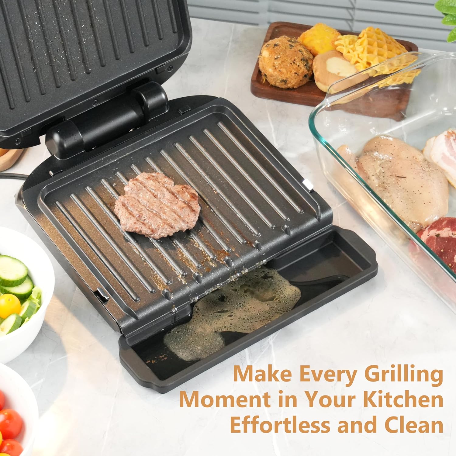 Grilling Machine Grease Tray For George Foreman Grill Drip Tray