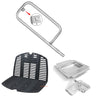 Repair Kit for Weber Q2000, Q2200, Q200, Q220 Models, Grill Burner + Grates + Grease Catch Pan Holder