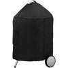 Grill Cover for CRIXLHIX 16" Charcoal Smoker BBQ Grill, 3IN1 Outdoor Vertical Smoke Portable Meat Cooker, Waterproof 24"W x 35"H
