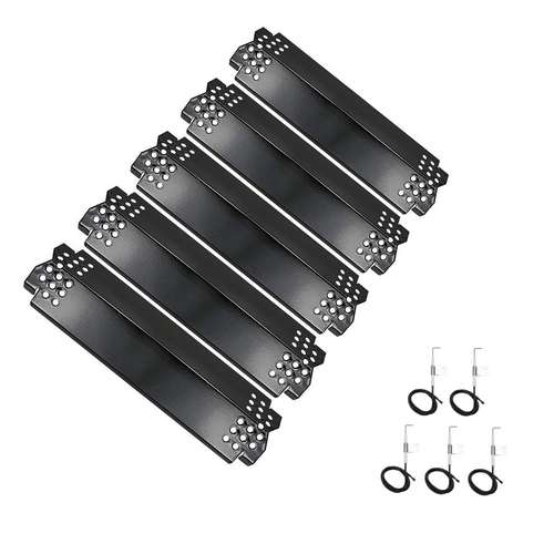 Ignitor Wires, Grill Heat Plates fits Nexgrill 720-0888N, 720-0888, 720-0888S, 720-0888B, 720-0888A 5 Burner Gas Grills