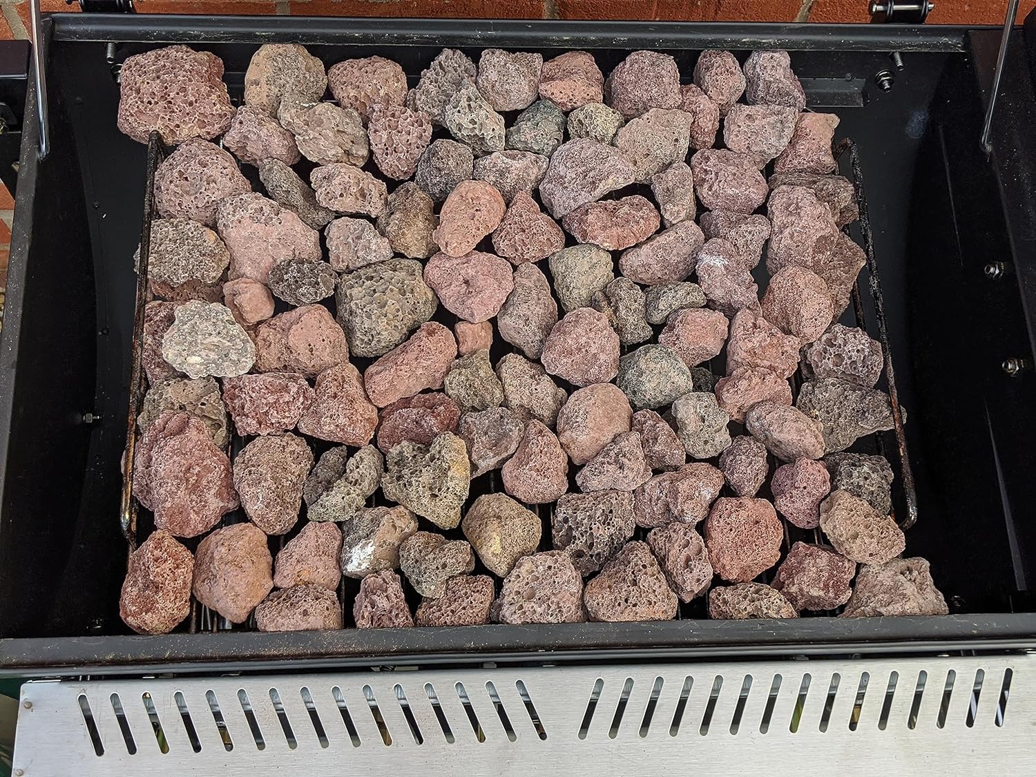 25 Kg Lavastenen Voor Barbecue – 32-56 Mm, Perfect Voor Grill, Ook Te Gebruiken In Aquarium En Tuin