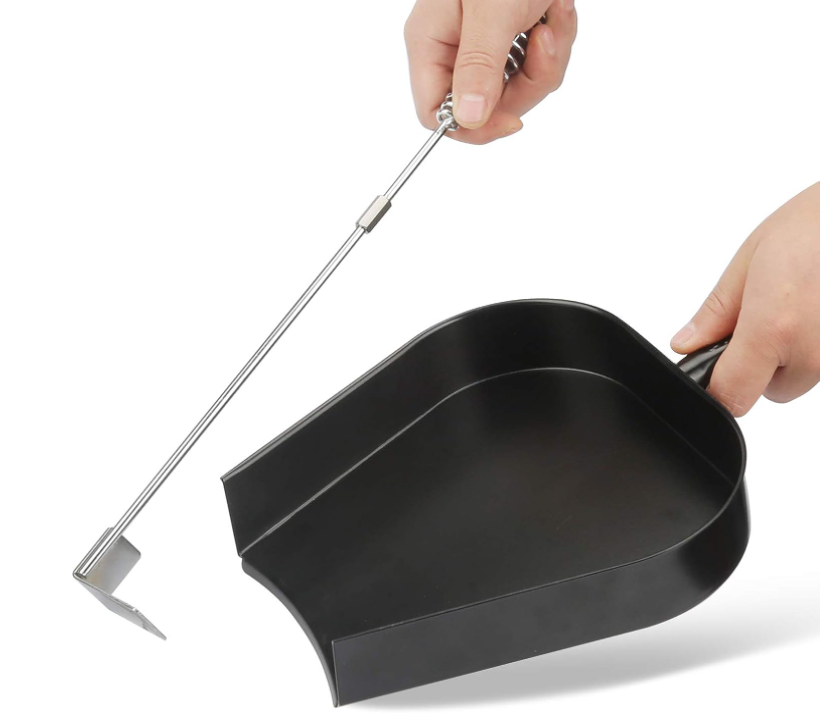 Stainless Steel Charcoal Ash Rake BBQ Ash Tool Rake Poker Fo - TikTok - View #12