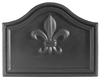 Cast Iron Fireback, 20"L x 16"W