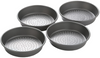 Perforated Mini-Deep Dish Pizza Pan Set, 7 Inch (4pcs)