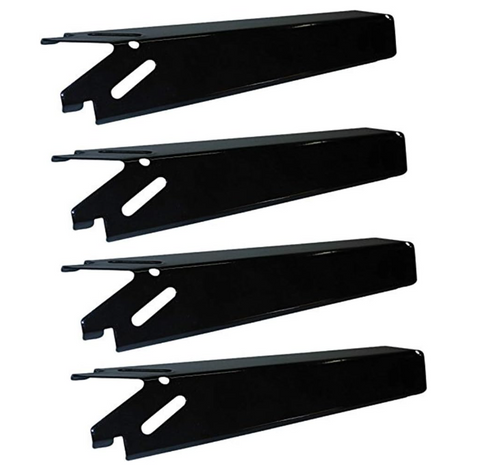 Heat Plates Replacement for Brinkmann 810-4221-S, 810-6420-S Grills, 4 Pack 14 7/8 inches Porcelain Steel