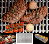 Food Grade Aluminum Disposable Grill Grate Liners, Pack of 12 BBQ Grill Toppers/Liners (12 x 20 Inch)