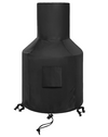 Outdoor Patio Chiminea Cover, Chimney Fire Pit Heater Cover, Outdoor Patio Chiminea Covers, Waterproof (48X25X13 inch)