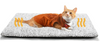 Self Warming Cat Bed Self Heating Dog Mat 29.1" x 18.9" Extra Warm Thermal Pet Pad for Indoor Outdoor Pets, Removable Cover Non-Slip Bottom Washable