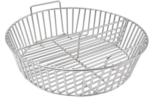 Stainless Steel Charcoal Ash Basket Fits for X-Large Big Green Egg Ceramic Grills (XL)