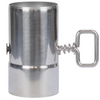 Stove Pipe with Damper 2.36 inch Control Stainless Steel Chimney Pipe for Vent Smoke & Exhaust