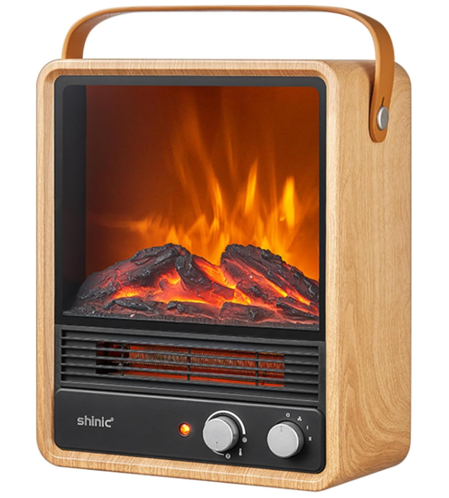 Portable Electric Fireplace Heaters for Indoor Use,1500W Space