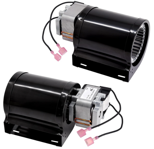 Blower Motor for Lopi Freedom Bay & Freedom II & Answer & Revere, Avalon Olympic 1190 Wood Stove Insert Blower Fan (Left + Right)