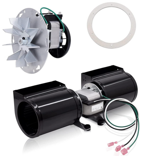 812-4900 Convection Blower & 812-3381 Combustion Blower Motor for Quadrafire Classic Bay 1200 Insert Pellet Stove