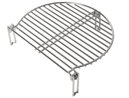 Grill Expander Rack for Small / Minimax Big Green Egg, Kamado Joe JR, and Other Smoker Grill, Expansion Grilling Grid