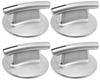4 Pcs 74010839 Cooktop Burner Knob for Jenn-Air Stove/Range JED8430BDB18, JED8430BDB, JED8430BDF, JED8430BDS, JED8430BDF18, JED8430BDS18, etc