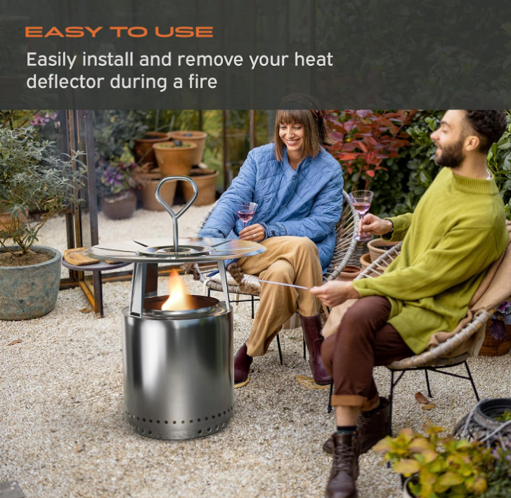 Handle for Solo Stove Heat Deflector – Yukon, Bonfire, Canyon