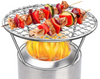 Grill Grate for Solo Stove Mesa Tabletop Fire Pit - 304 Stainless Steel Cooking Grate, Raised Top Grate for Outdoor Grilling 6.7"