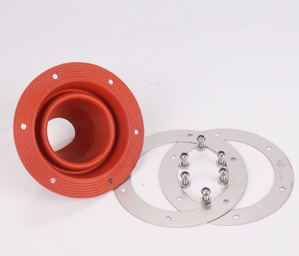 tent stove jack kit Tent Stove Jack Kit, Bell Tent Flue Flashing High Temp Flexible Pipe Flashing for Wood Stove Triple Wall Pipe Sections