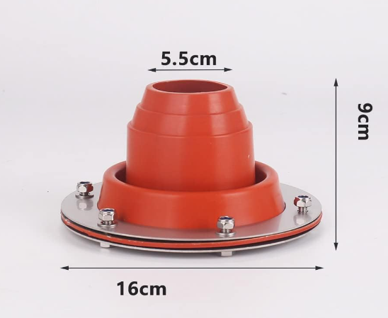 tent stove jack kit Tent Stove Jack Kit, Bell Tent Flue Flashing High Temp Flexible Pipe F – GrillPartsReplacement