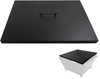 Fire Pit Burner Lid 34" x 34" Square Drop-in Burner Pan Firepit Cover
