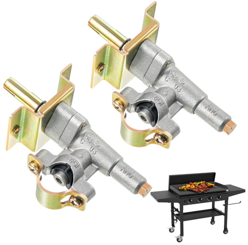 2 Pack Griddle Burner Control Valve for Blackstone Grill Griddle 36" 1554, 1565, 1836, 1866