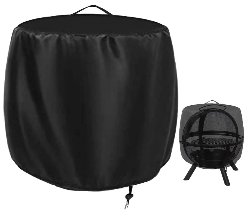 Fire Pit Cover for Fissfire for PaPaJet, Ikuby 36 Inch Globe fire Ball, Heavy Duty 420D for Fire Pit Sphere, Wood Burning Flaming Ball FirePit