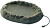 Four Seasons Outdoor Sand Coated Stone Like Heated Birdbath with Hidden Electrical Connection, 70 Watt