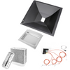 Grease Bottom Tray 66035 & Catch Pan & Liner & Igniter Kit for Weber Genesis II 200 Series, Genesis II LX E/S-240 Grills