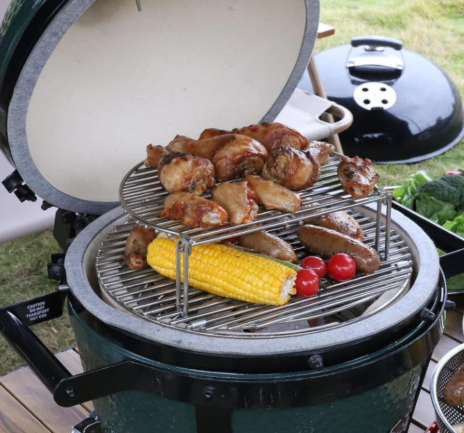 Egg Mini Max Best Price Big Green Egg Grill Expander Rack For