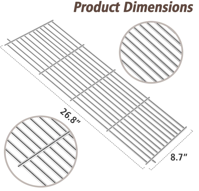Stainless Steel Holding Warming Rack for Pit Boss PB820 Series, Pitbos ...