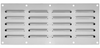 Stainless Steel Venting Panel for Grill, Fire Pit, Fireplace Accessory, 15" by 6-1/2"