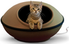 Thermo Kitty Mod Dream Pod Heated Cat Bed for Large Cats, Indoor Heated Cat Cave, Thermal Cat Mat Hideaway for Small Large Cats and Kittens 22 Inches