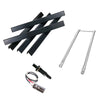 Repair Kit for Weber Spirit Side Knobs E-200, S-200, E-210, S-210 and Spirit 500 2 Burner Grills, 7507 Grill Burner + 7535 Flavor Bar + 7509 Ignitor