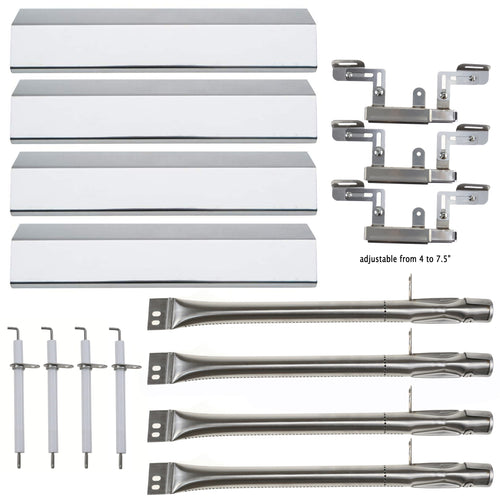 BBQ Repair Kit Replacement Parts for Brinkmann 810-3660-S, 810-3660-F, 810-4557-0, 810-4457-F Grills