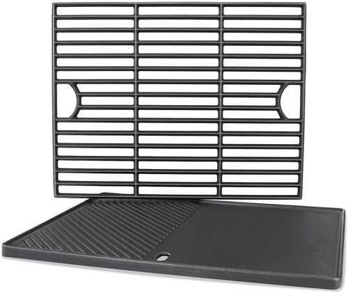 Cast Iron Grate and Griddle Kit for Better Homes and Gardens 720-0783H, 720-0783DC, 720-0783R, 720-0783W 4 Burner Gas Grill