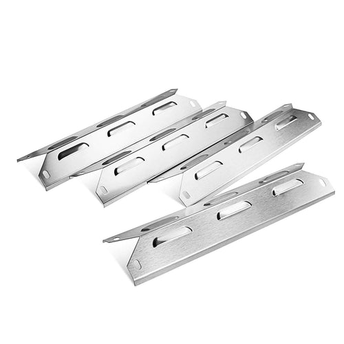 Grill Heat Plates 4 Pcs Kit for Permasteel PG-40402SOL PG-40404SOLA etc, 14 15/16 x 3 13/16'', Grill Replacement Parts