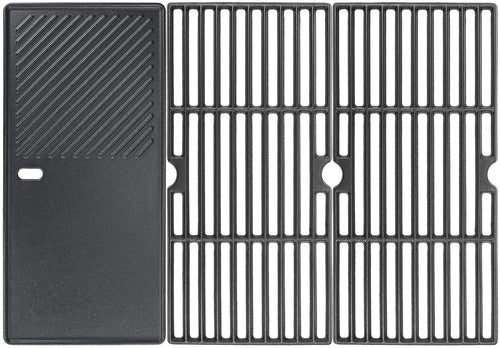 Grill Grates Griddle Plate Kit for Costco Kirkland 463230703 Model, 16 5/16" x 24 3/5", Grill Replacement Parts