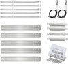 Char-broil 463373319, 463373019, 463243519 5 Burner Gas Grill Replacement Parts Kit, 304 Stainless Steel