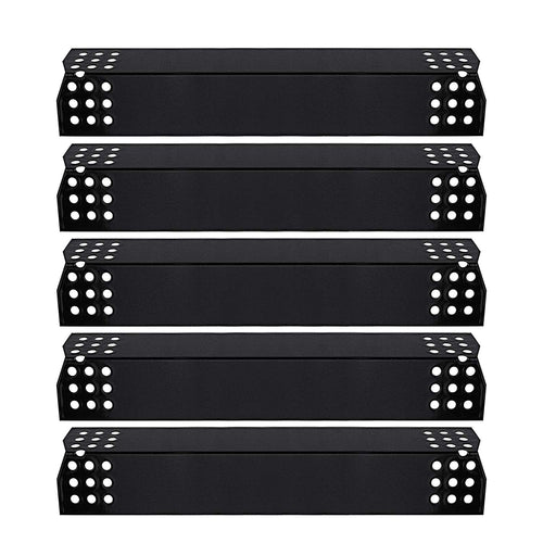 Heat Plates for Grill Master 720-0737 7200737, 720 0737, 5Pcs Parts Kit 14 9/16 x 3 3/8''