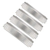 BBQ Heat Plates fits Nexgrill 720-0830HM, 720-0783EH, 720-0783EF, 720-0697, 720-0697E Gas Grill, 4 Pcs Kit 14.6 X 4.2